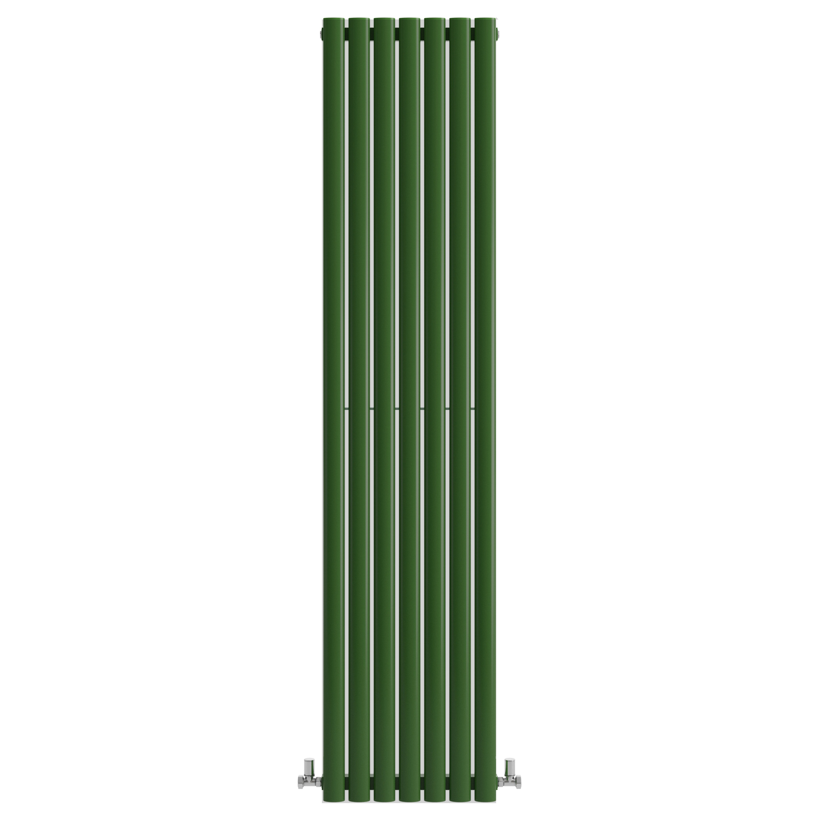 The Tap Factory Vibrance Single Panel Vertical Radiator 1800 x 413mm - Racing Green