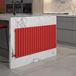 The Tap Factory Vibrance Single Panel Horizontal Radiator 550 x 1180mm - Post Box Red