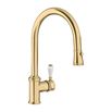 Blanco Vicus Single Lever Traditional Mono Pull Out Kitchen Mixer Tap with Dual Spray