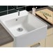 Villeroy & Boch Butler 60 White Ceramic Plus Single Bowl Belfast Sink With Tap Ledge