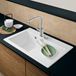 Villeroy & Boch Subway 60XL Alpine White Ceramic Single Bowl Sink - Right Hand Drainer