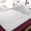 Villeroy & Boch Timeline White CeramicPlus Single Bowl Sink with Reversible Drainer - 1000mm x 510mm