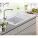 Villeroy & Boch Timeline 60 White Ceramic Single Bowl Sink & Drainer - Reversible