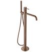 VOS Floorstanding Bath Shower Mixer - Brushed Bronze