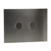 VOS Stainless Steel Pneumatic Flush Plate - Brushed Black