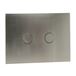 VOS Stainless Steel Pneumatic Flush Plate - Stainless Steel