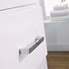 Premier Eden Minimalist 800mm White Gloss Floor Standing Vanity Unit & Basin