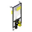 Keytec 1.12m Adjustable WC Frame with WRAS Approved Dual Flush Cistern & No Flushplate