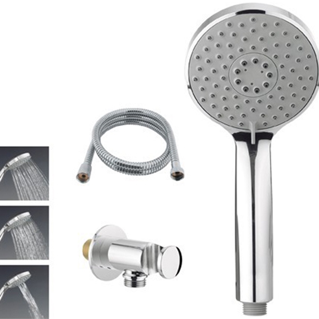Crosswater Wisp Mini Shower Kit with Triple Function Handset, Outlet Elbow & Hose