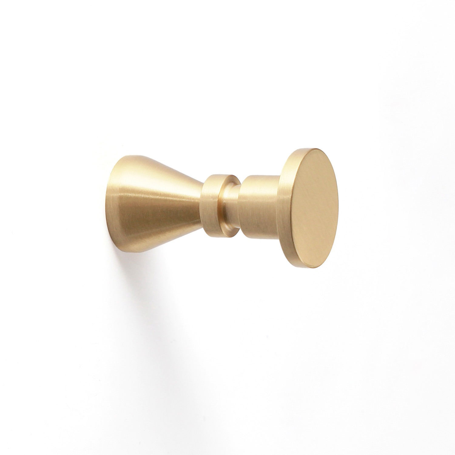 Origins Living Wilson Robe Hook - Brushed Brass