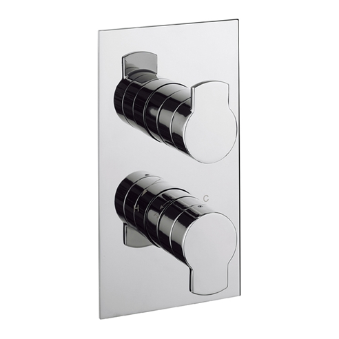 Crosswater Wisp 1 Outlet 2 Handle Concealed Thermostatic Shower Valve