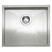 Caple Zero Inset or Undermount Brushed Stainless Steel Drainer & Waste Kit - 500 x 450mm