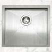 Caple Zero Inset or Undermount Brushed Stainless Steel Drainer & Waste Kit - 500 x 450mm