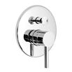 Vado Zoo Wall Mounted Concealed Manual Shower Valve with Diverter - Round Plate