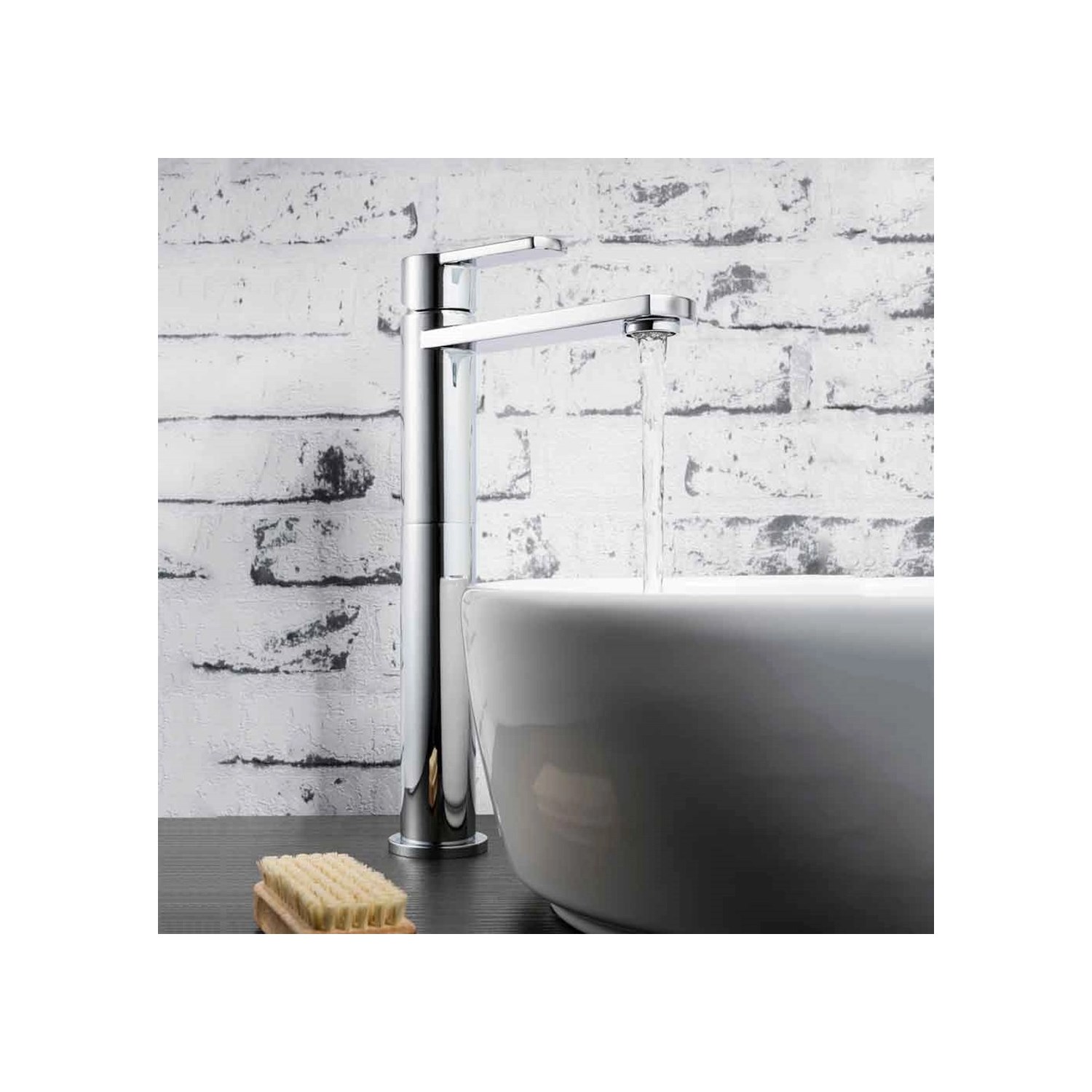 Crosswater Wisp Tall Basin Monobloc Mixer