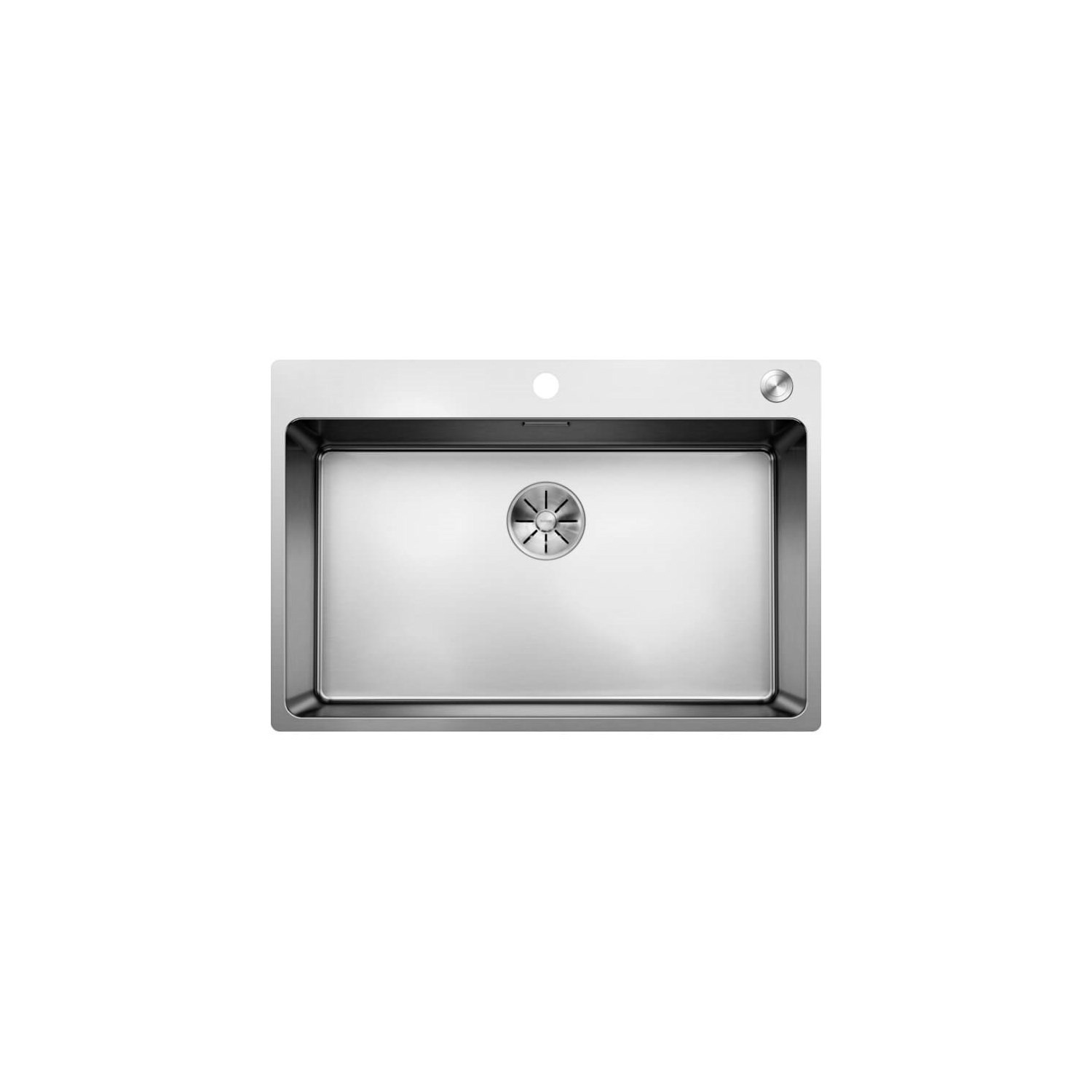 Blanco Andano Extra Large 1 Bowl Inset Satin Polish Stainless Steel Kitchen Sink & Waste