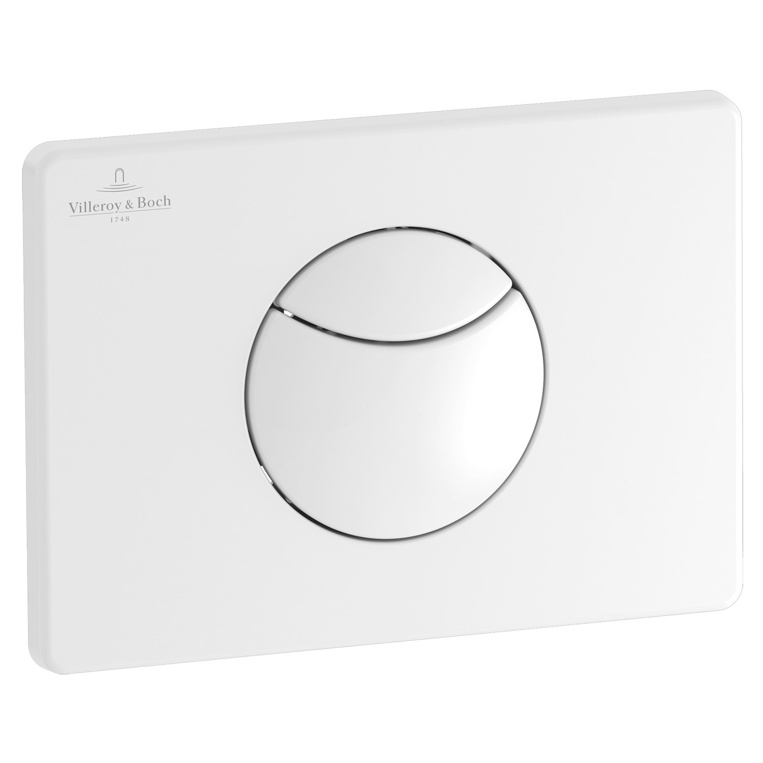 Villeroy & Boch ViConnect Dual Flush Plate with Circular Buttons