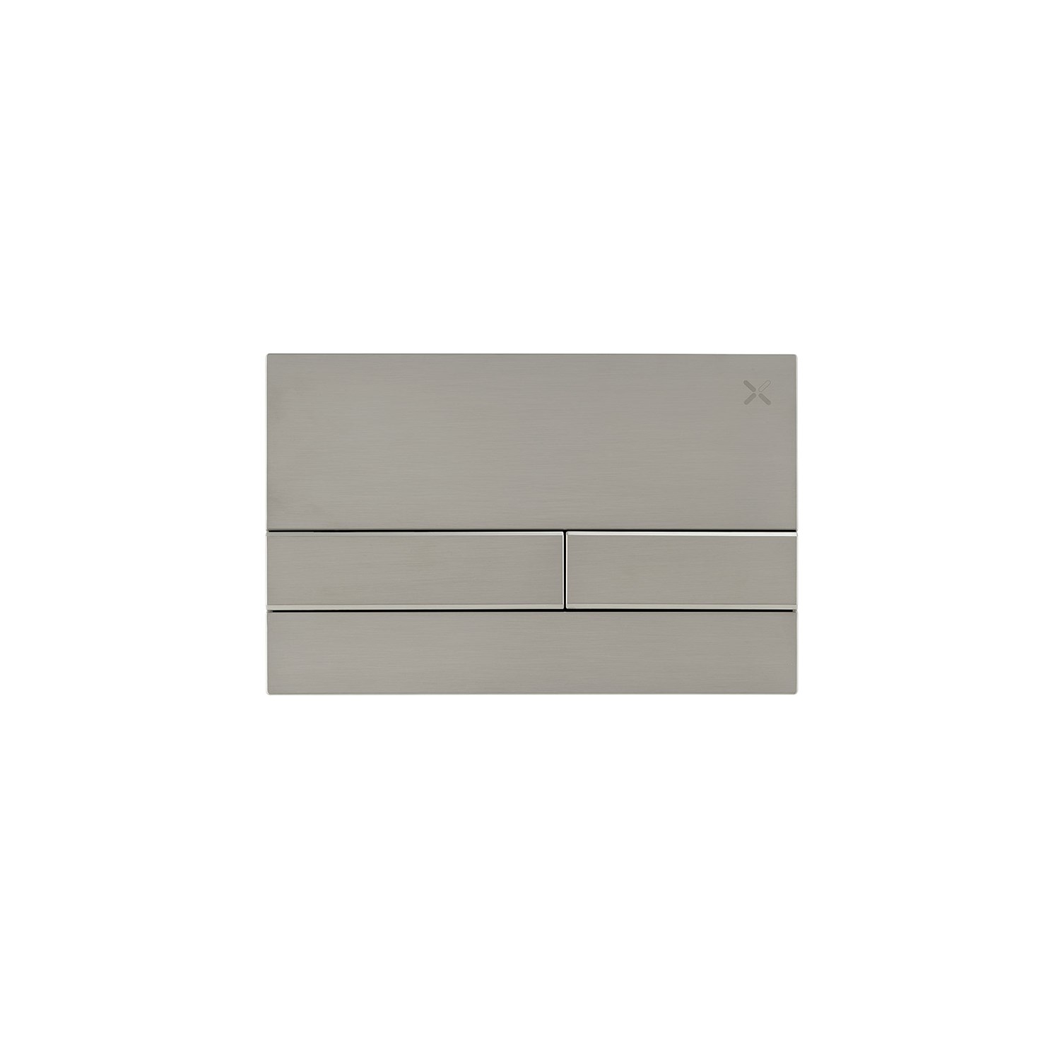 Arena Flush Plate Brushed Nickel