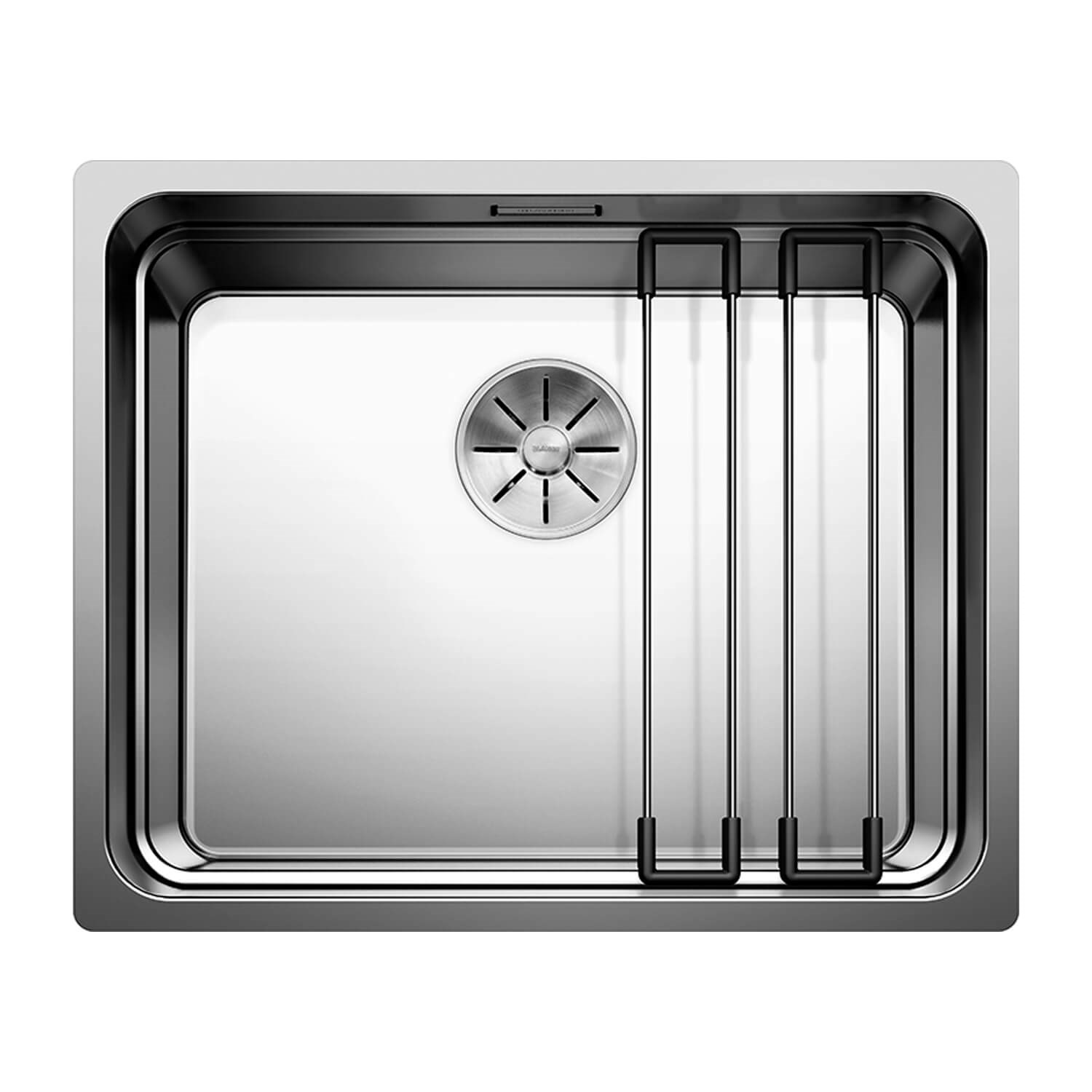Blanco Etagon Large 1 Bowl Satin Polish Inset or Undermount Stainless Steel Kitchen Sink