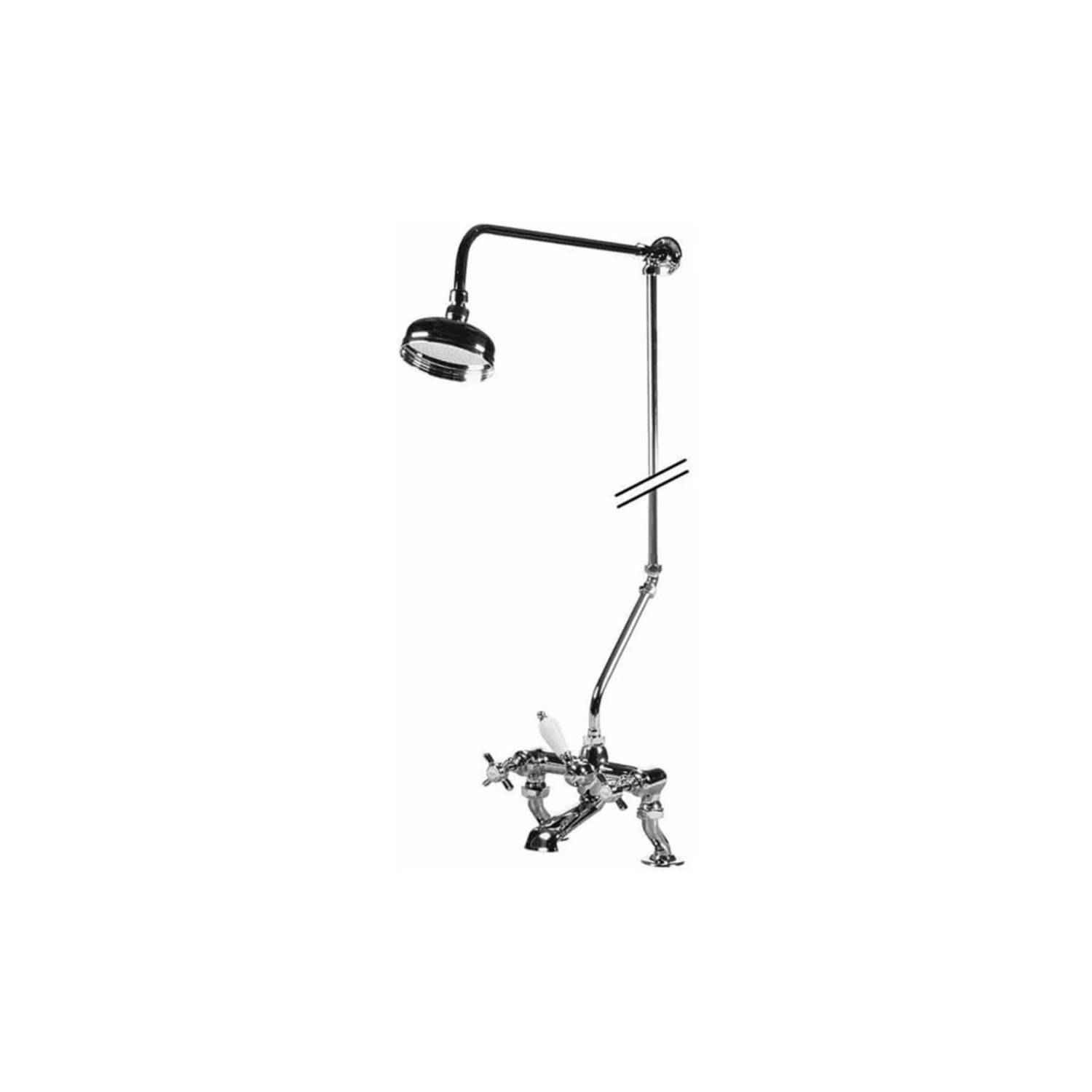 Rigid Riser Overhead Shower