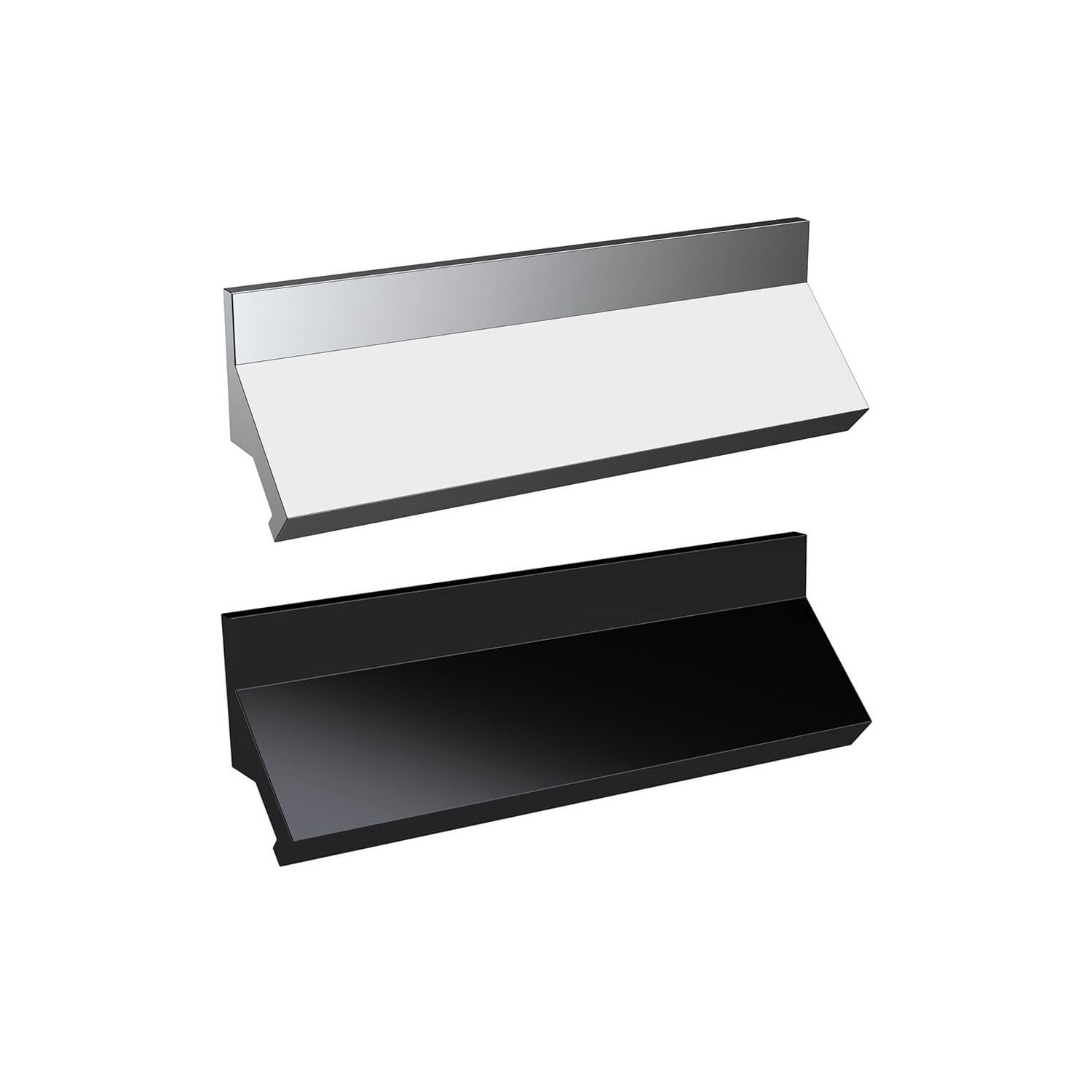 Drench Finger Pull Furniture Handle - 160mm Centres