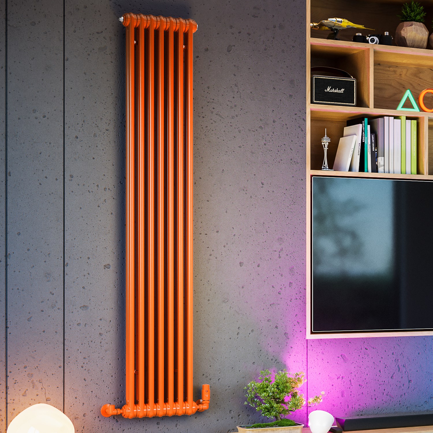 Terma Colorado Vertical 2 Column Radiator | Tap Warehouse