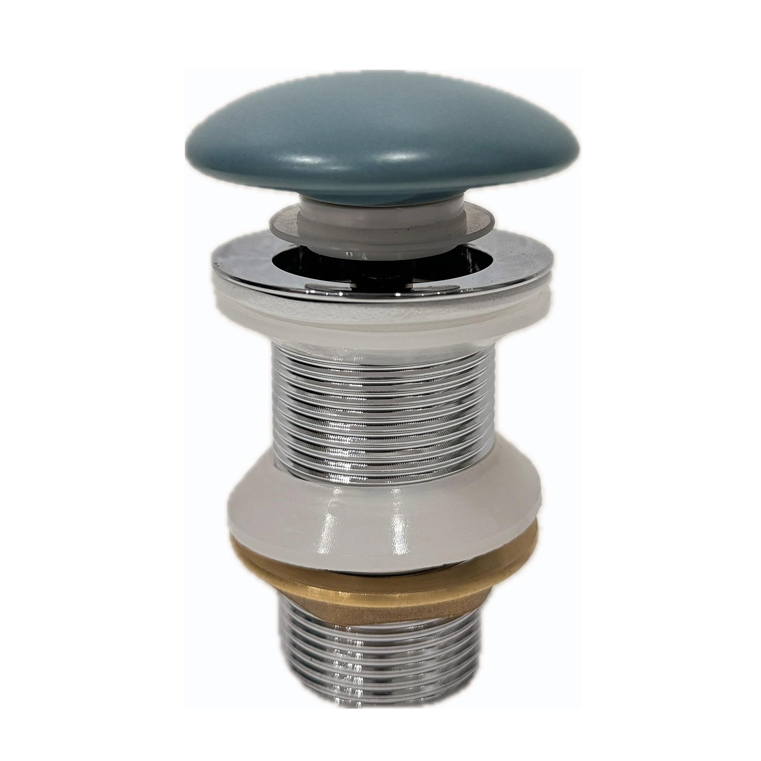 Drench Hue Ceramic Unslotted Clicker Basin Waste