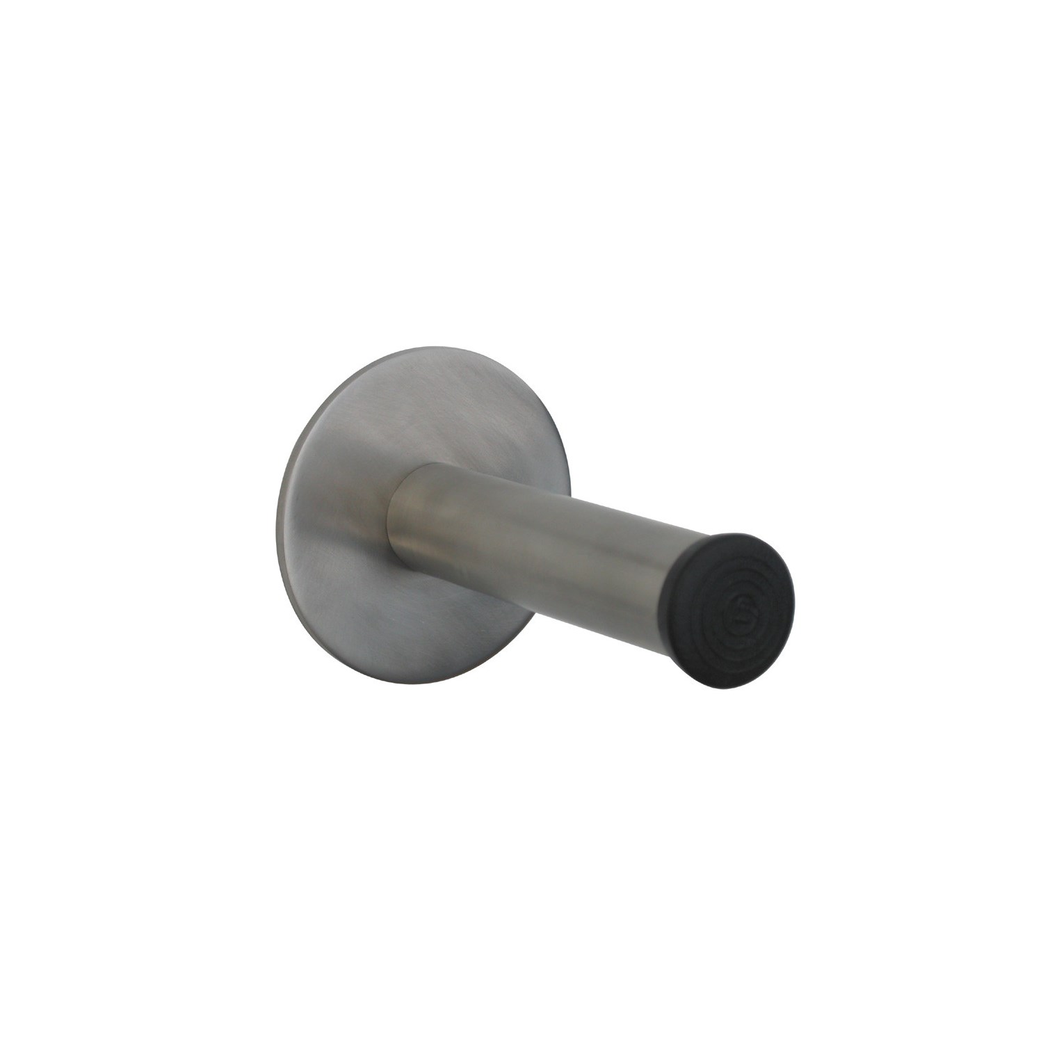 Urban Steel Brushed Stainless Steel Wall Door Stop