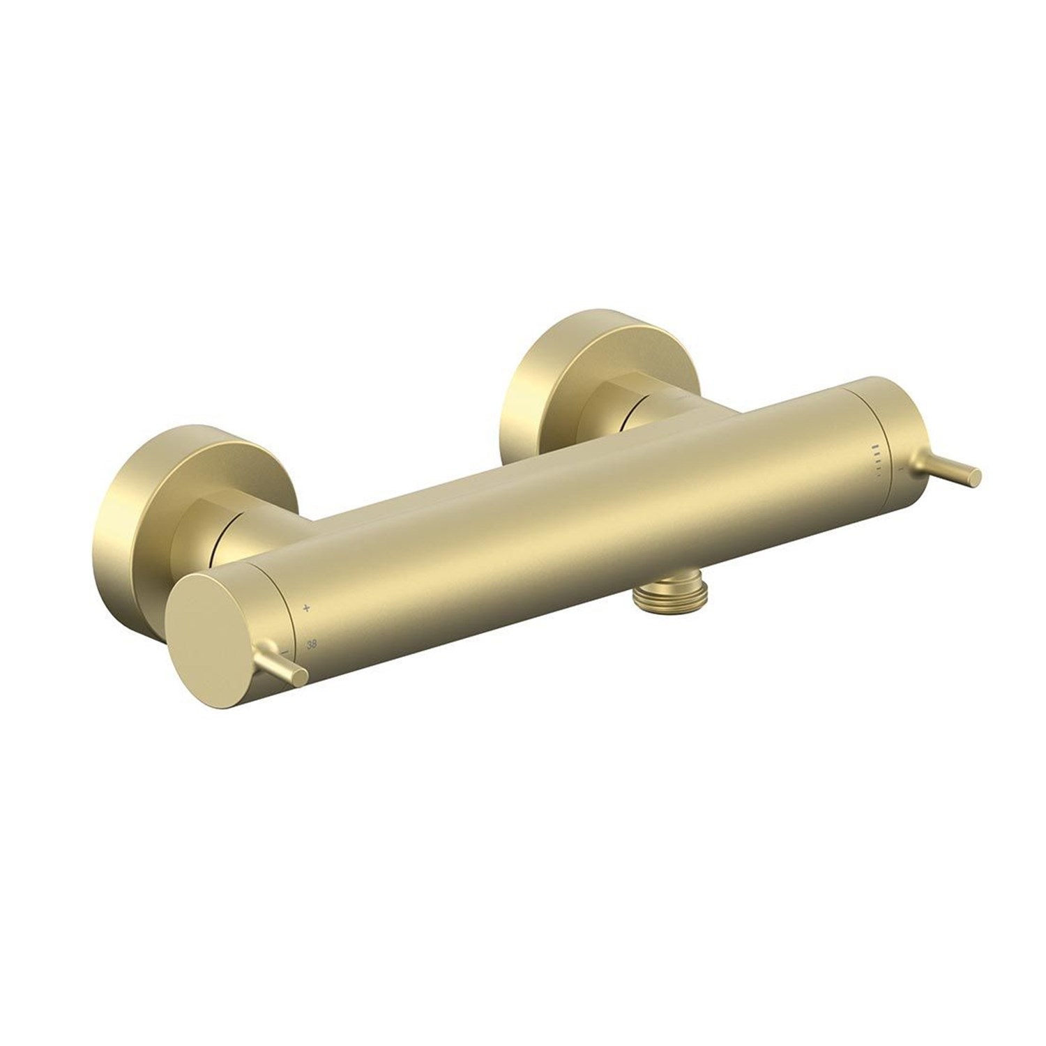 Vado Safari Exposed Thermostatic Bar Shower Valve with Easyfit Brackets