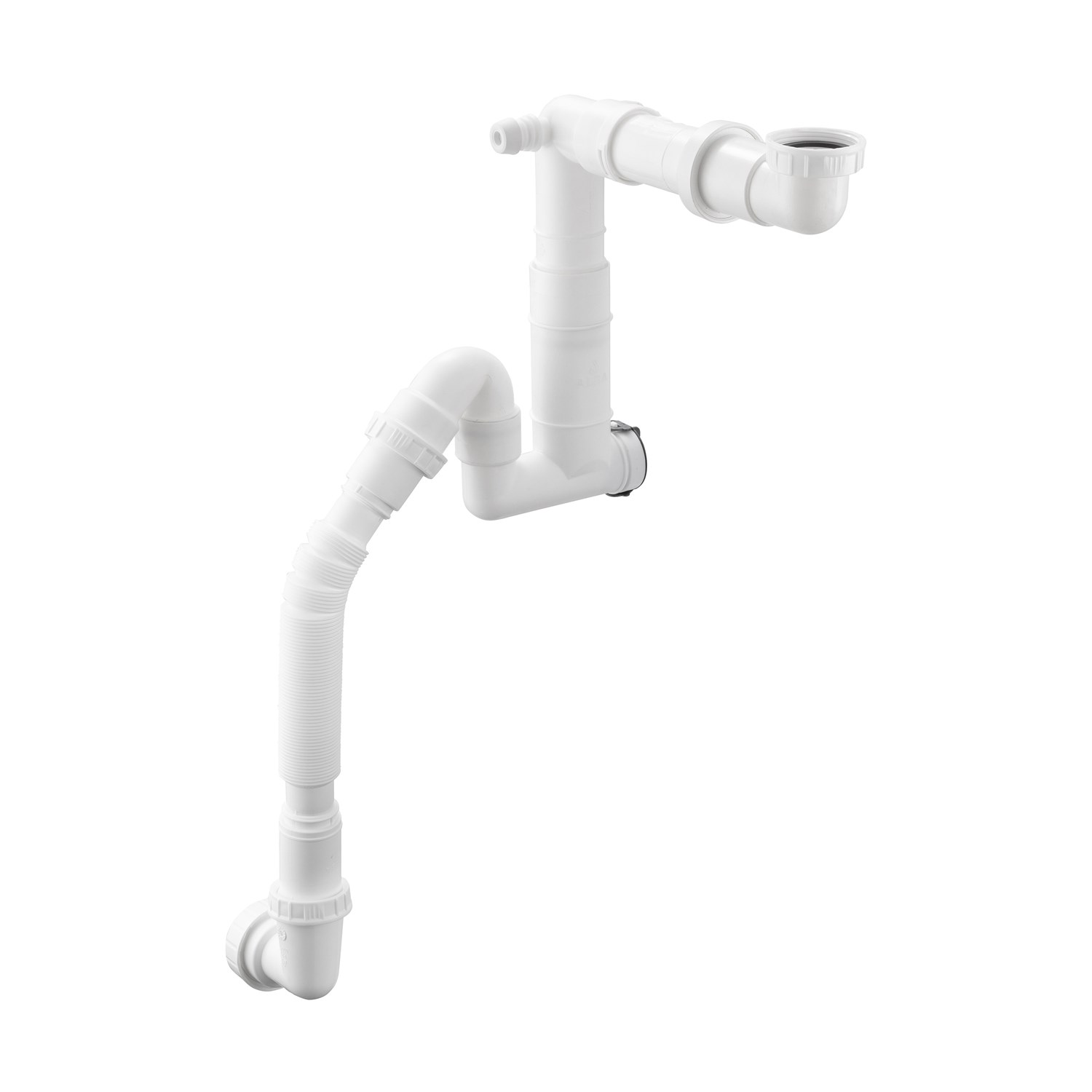Leisure Rapid Fit 1.0 Bowl Basket Strainer Waste & Plumbing Kit