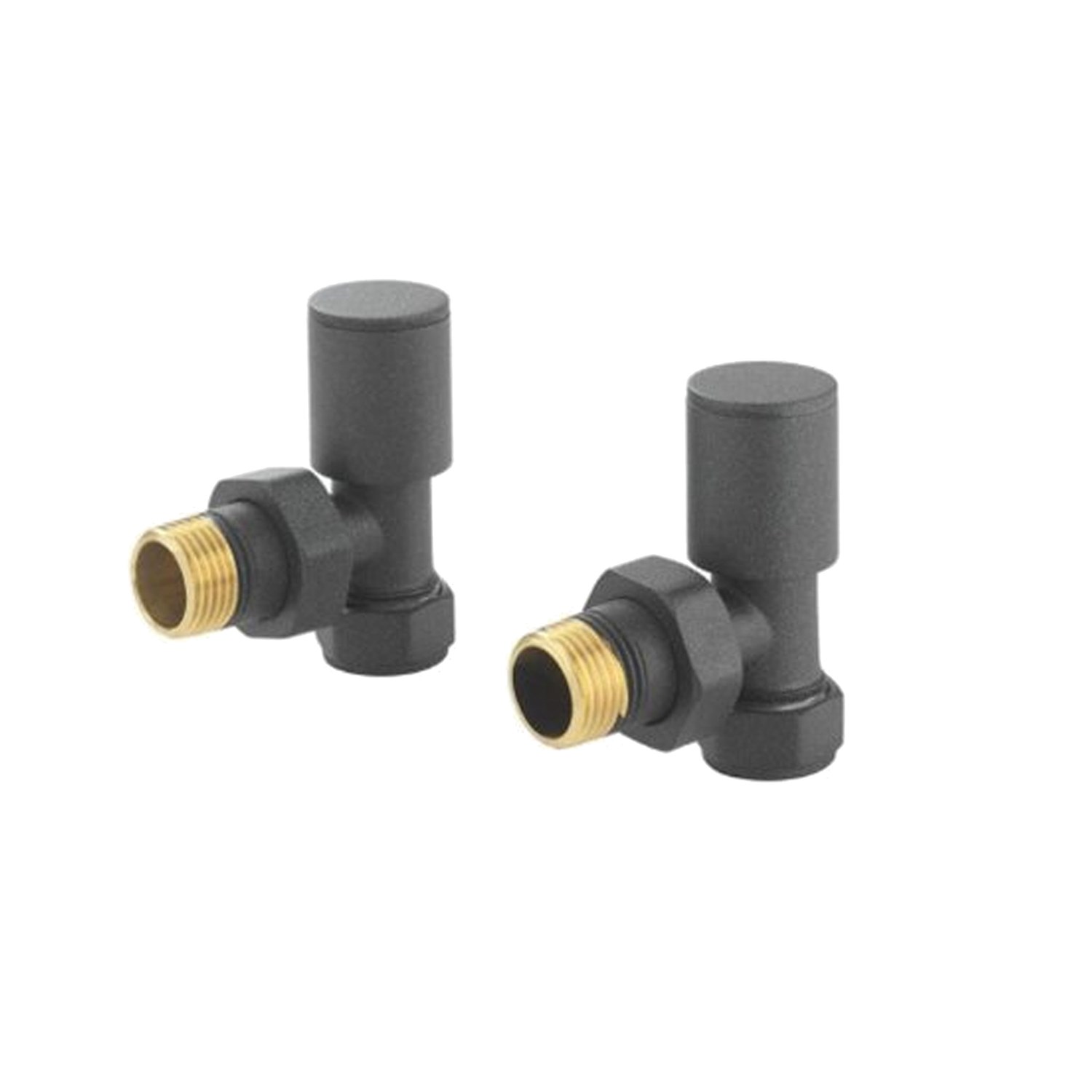 Anthracite Round Manual Valve