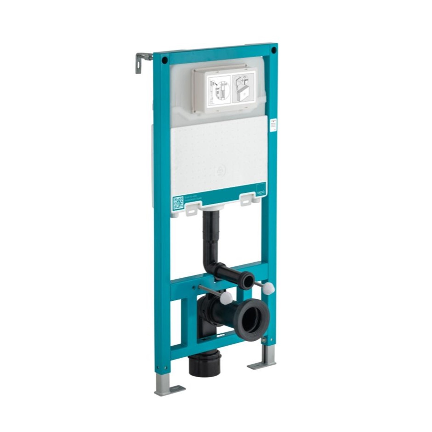 Vado 1135mm Frame & Cistern with Adjustable Height