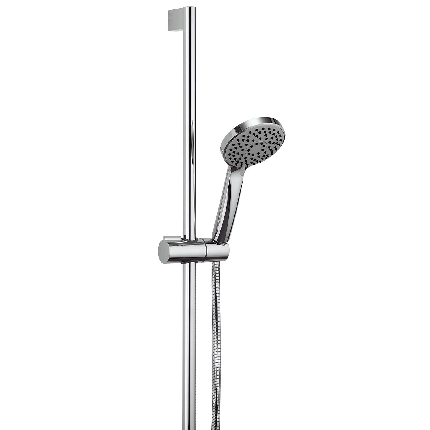 Crosswater Wisp Premium Shower Rail Kit with Triple Function Handset