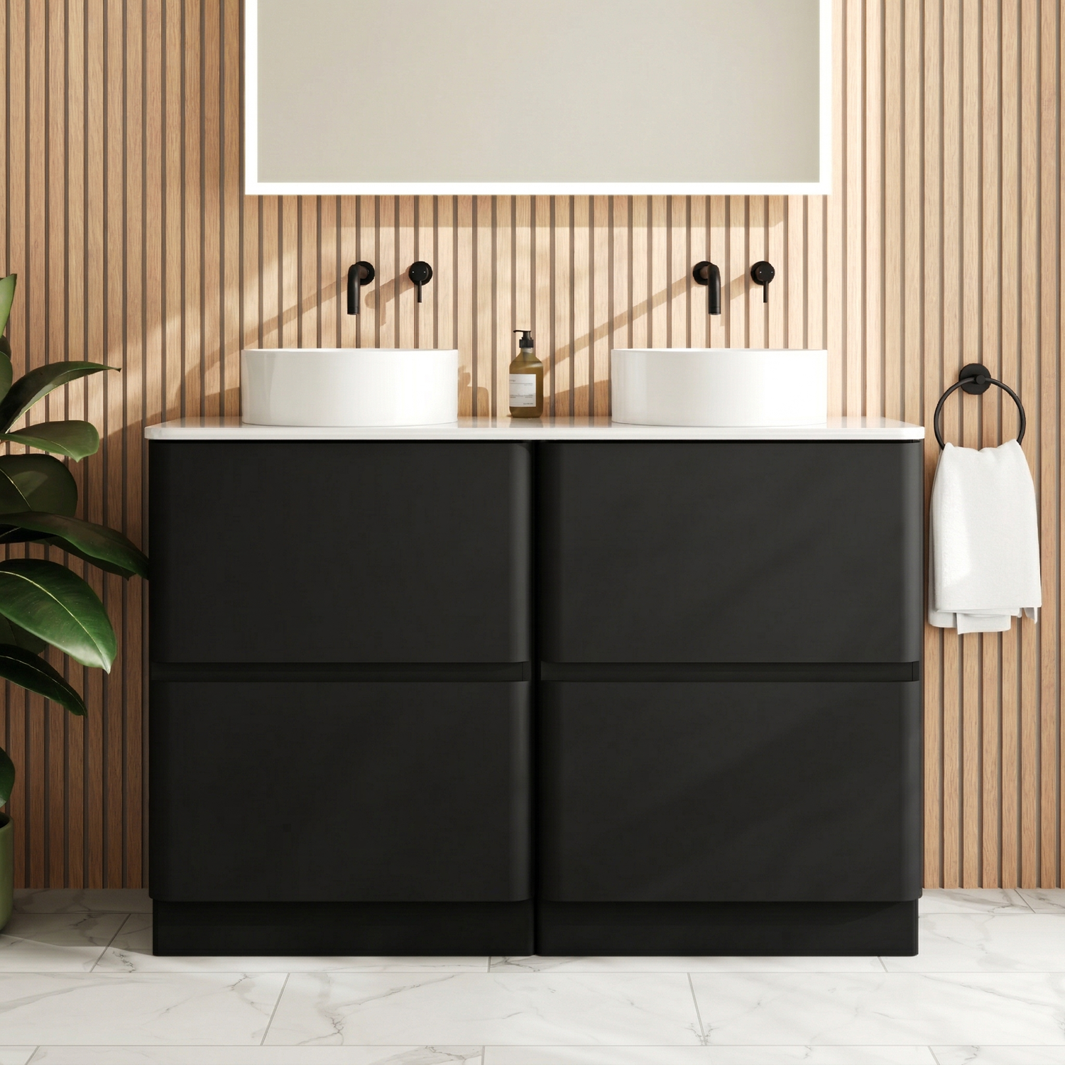Drench Origin 1200mm Floorstanding Vanity Unit & Countertop