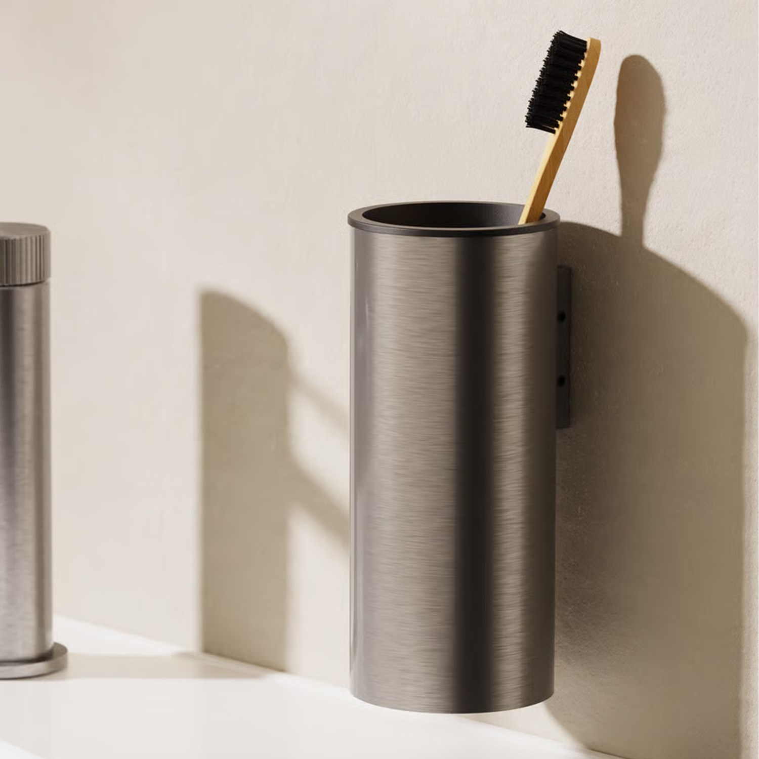 Crosswater 3ONE6 Stainless Steel Wall Mounted Tumbler Holder