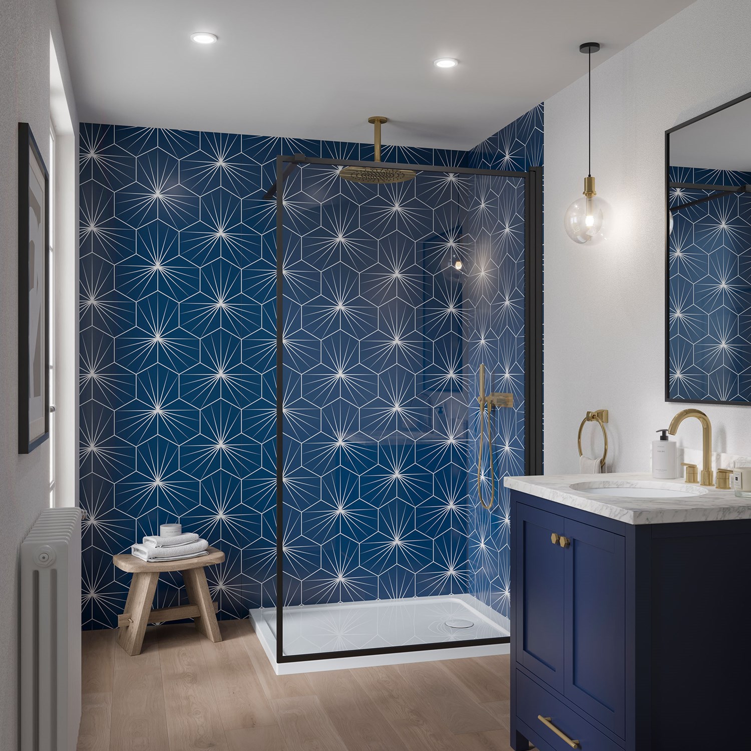Showerwall Starlight Acrylic Bathroom Wall Panel