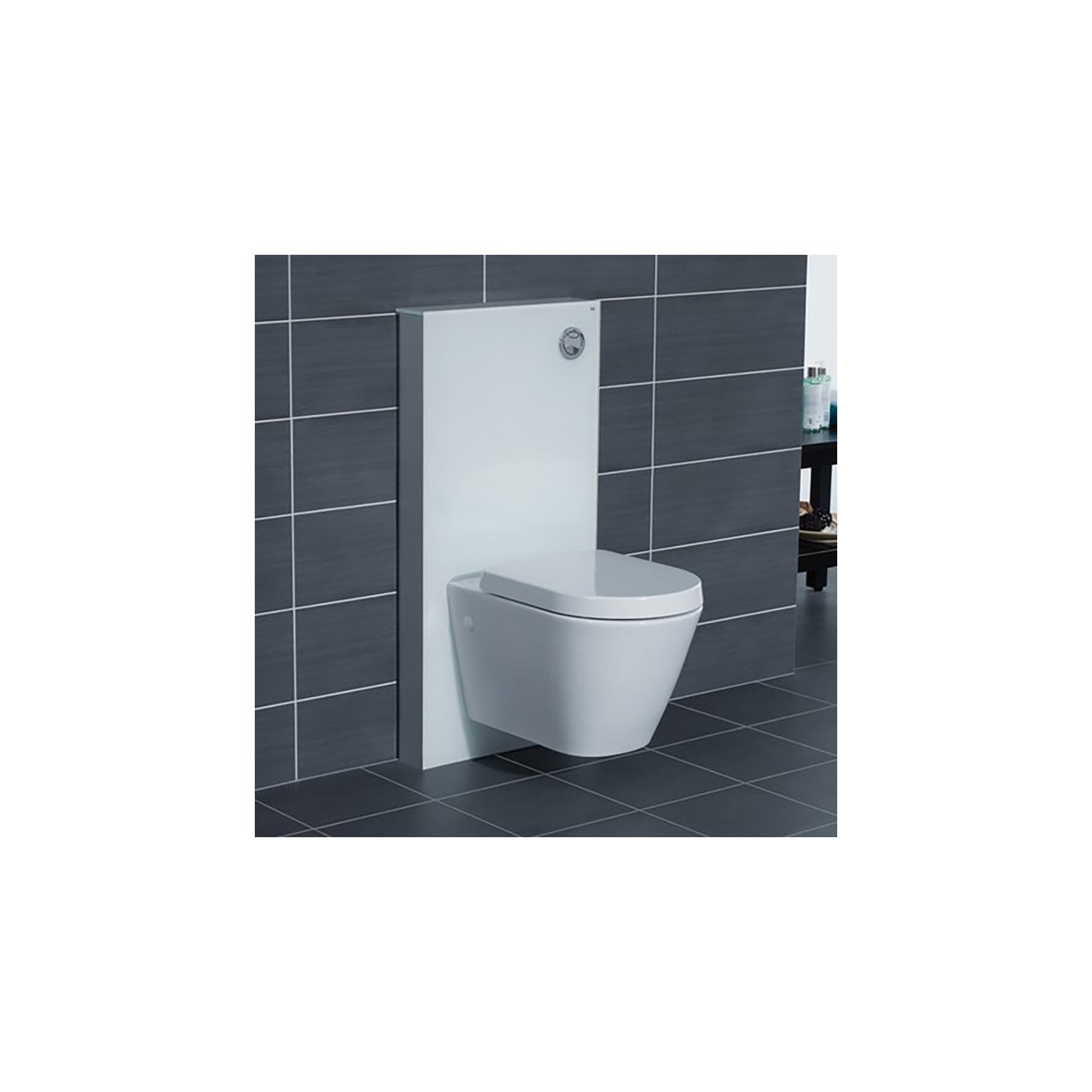 Obelisk Glass Cabinet Cistern Frame Wall Hung Toilets Alpine