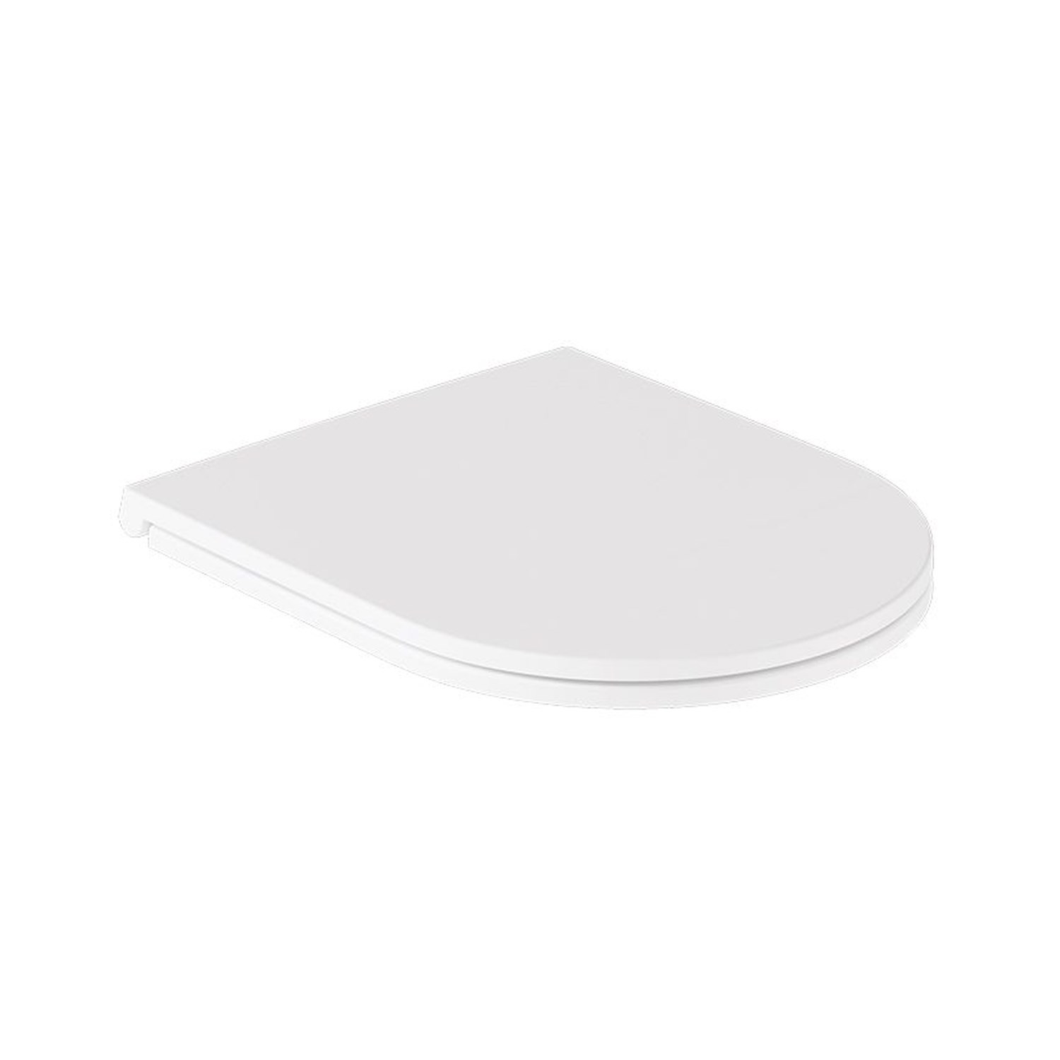 Vado Safari Slimline Soft Close Round Toilet Seat for Wall Hung Toilet
