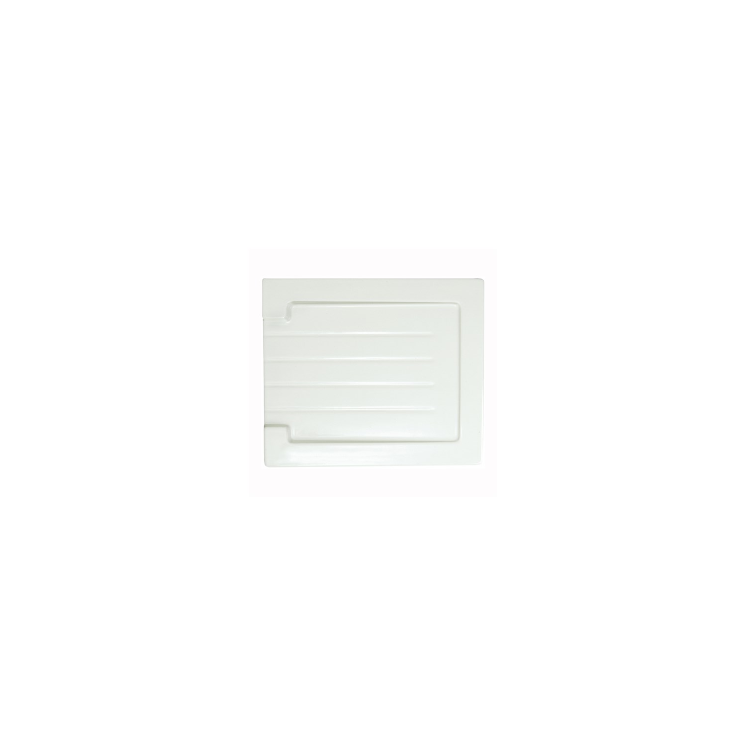 Grooved Ceramic Sink Drainer