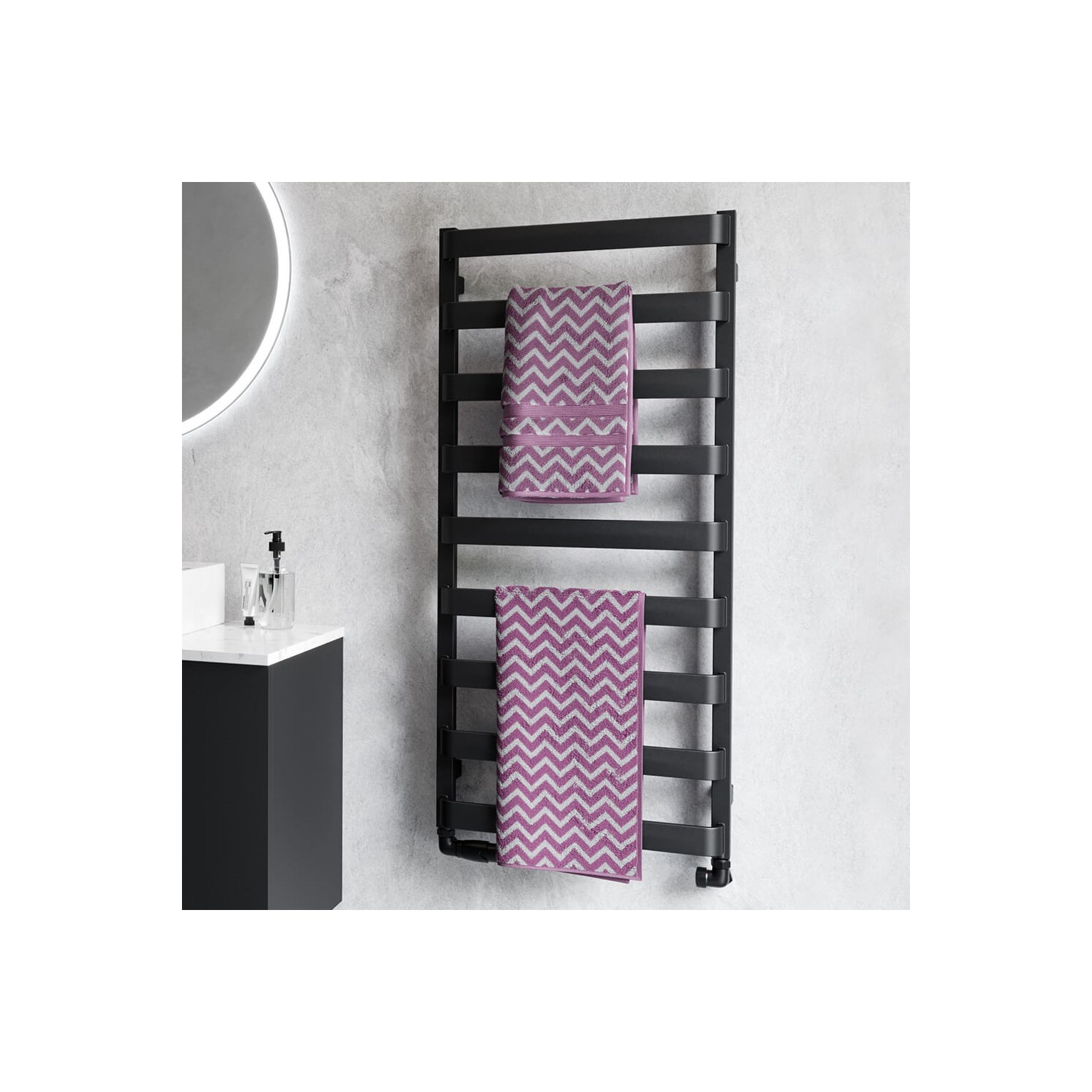 Crosswater Air Heated Towel Rail