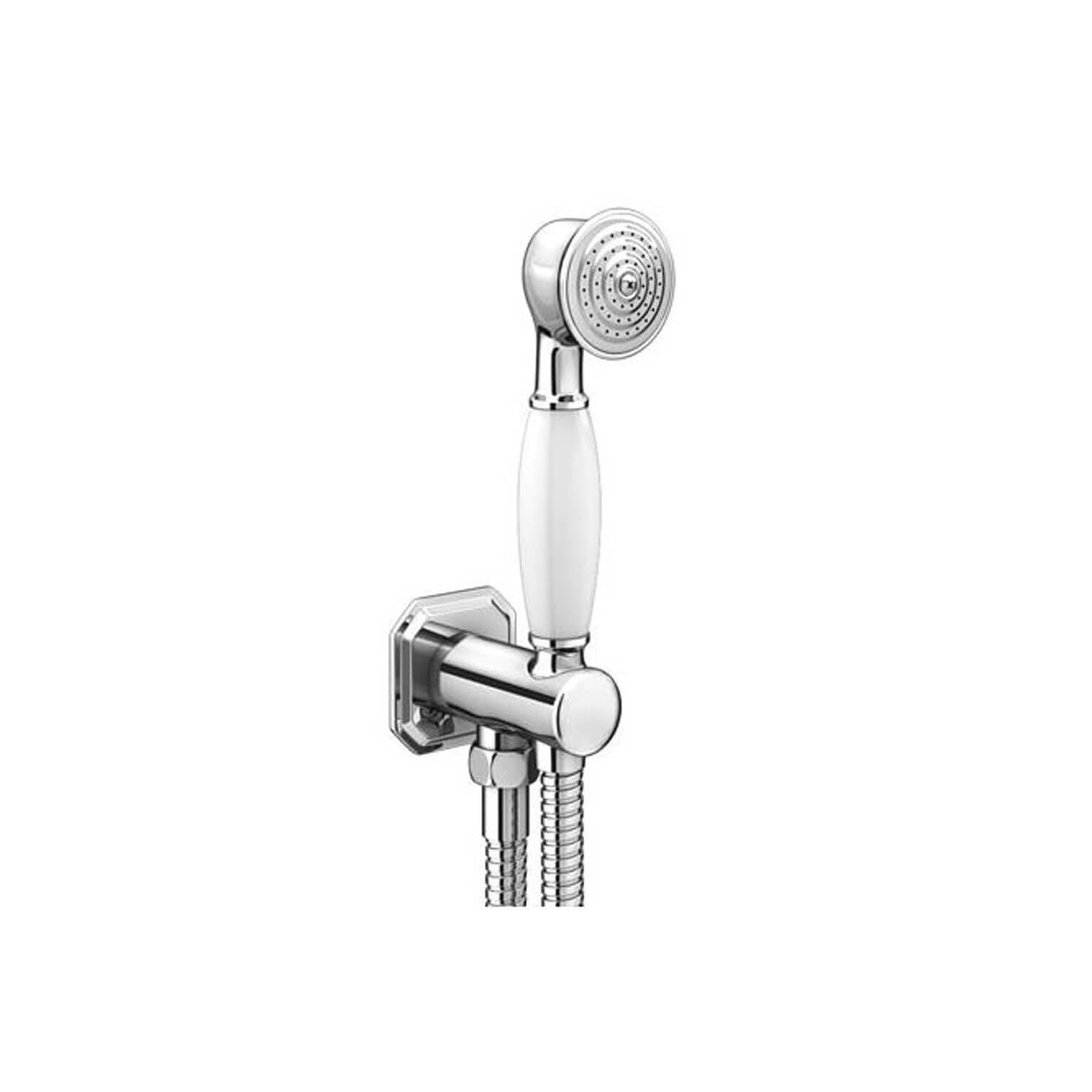 & Victoria Traditional Wall Outlet Shower Handset