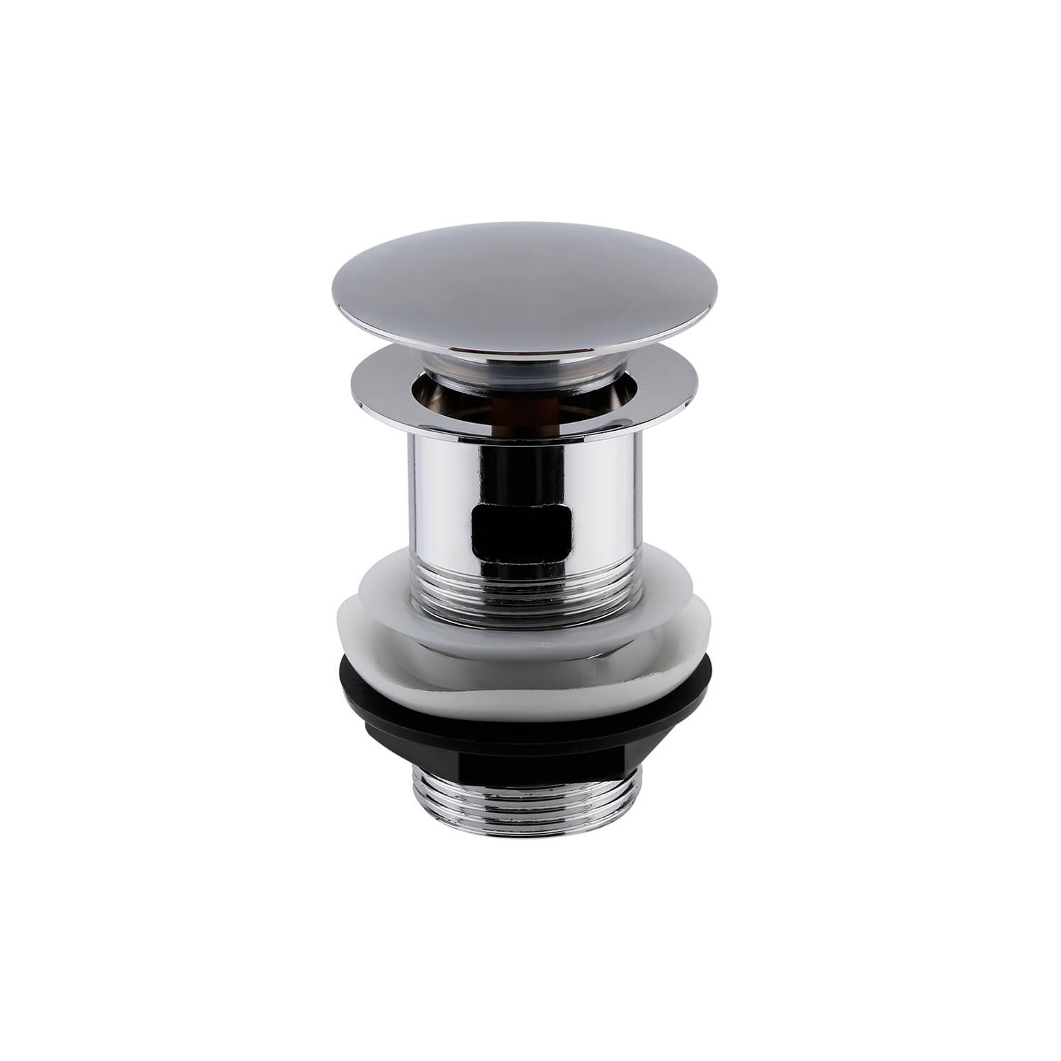 Push Button Basin Waste Slotted