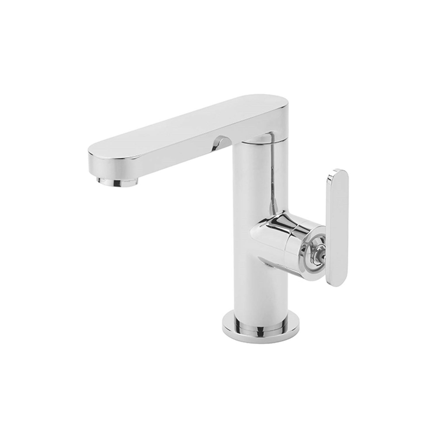 Sagittarius Eclipse Side Lever Basin Mixer Tap with Sprung Waste