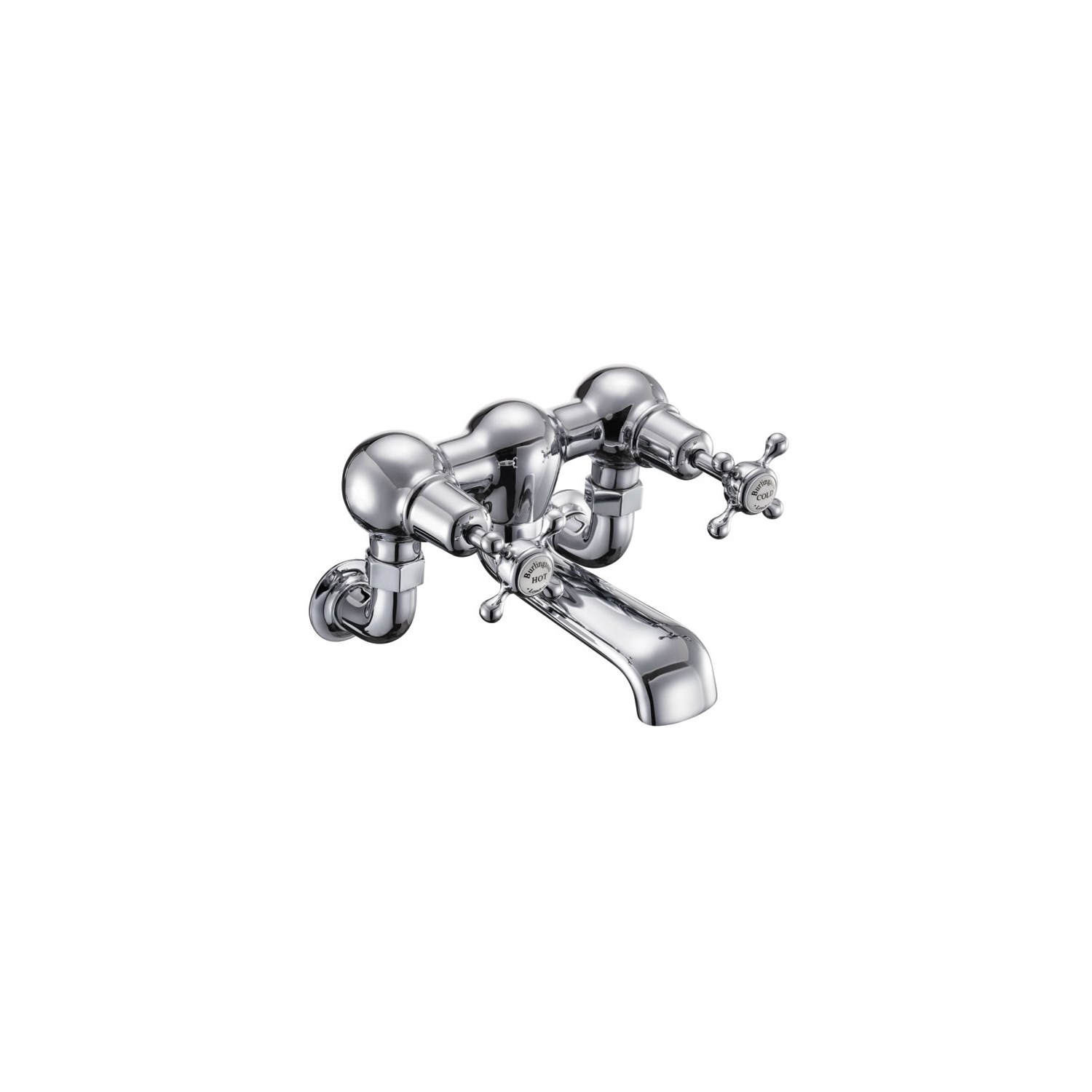 Burlington Claremont Wall Mounted Bath Filler Tap