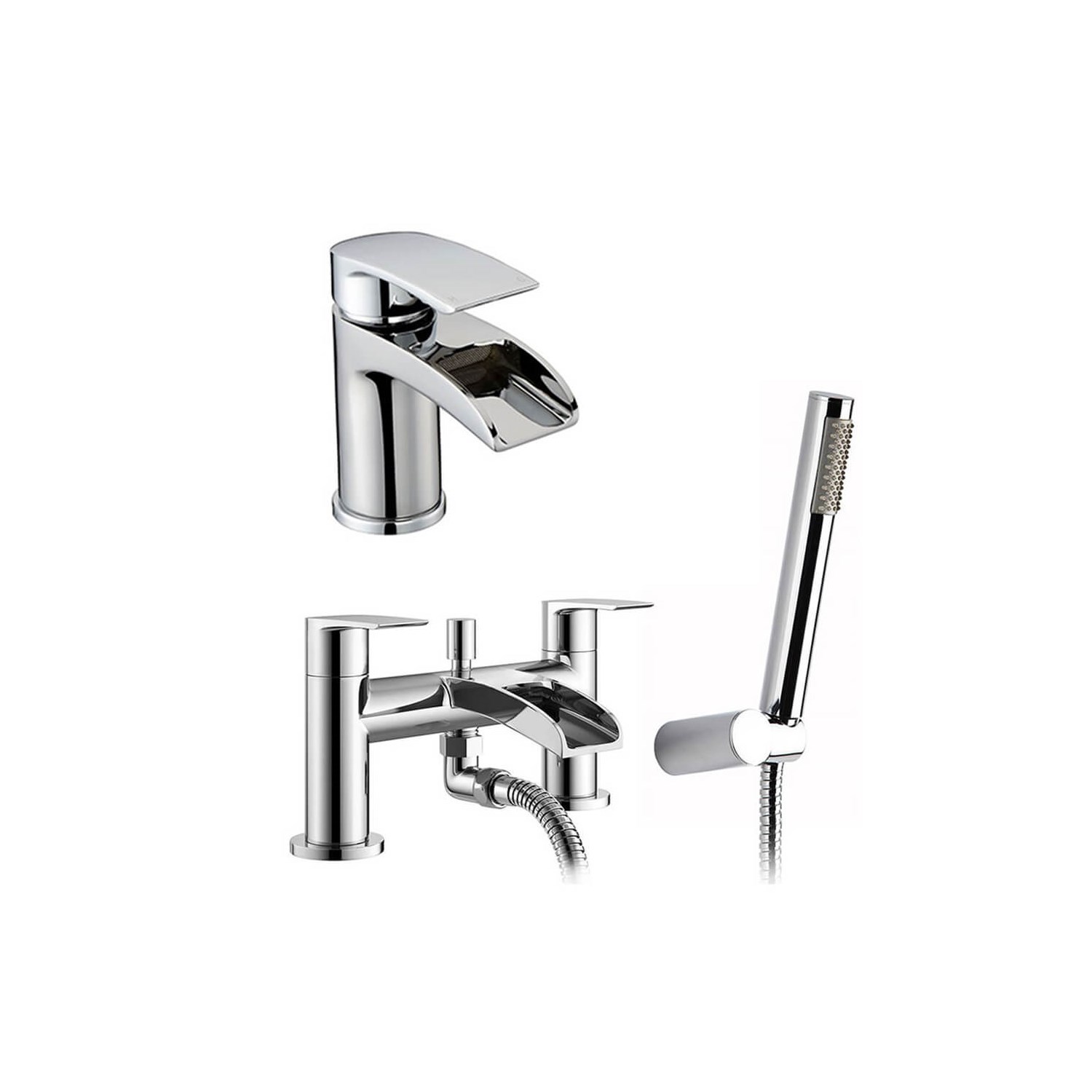 Vellamo Venta Basin Mixer & Bath Shower Mixer Pack