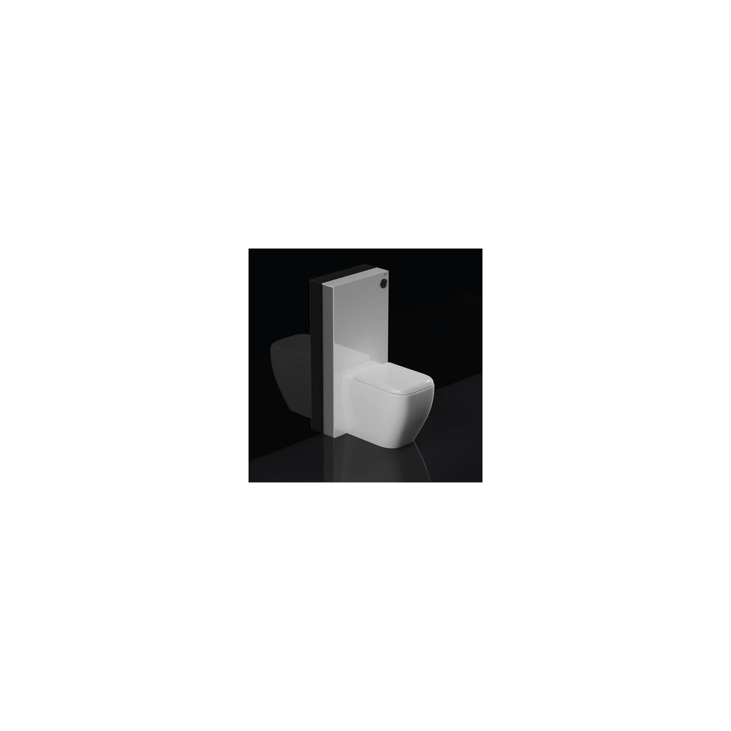 Obelisk Glass Cabinet Cistern Frame Back to Wall Toilets Alpine