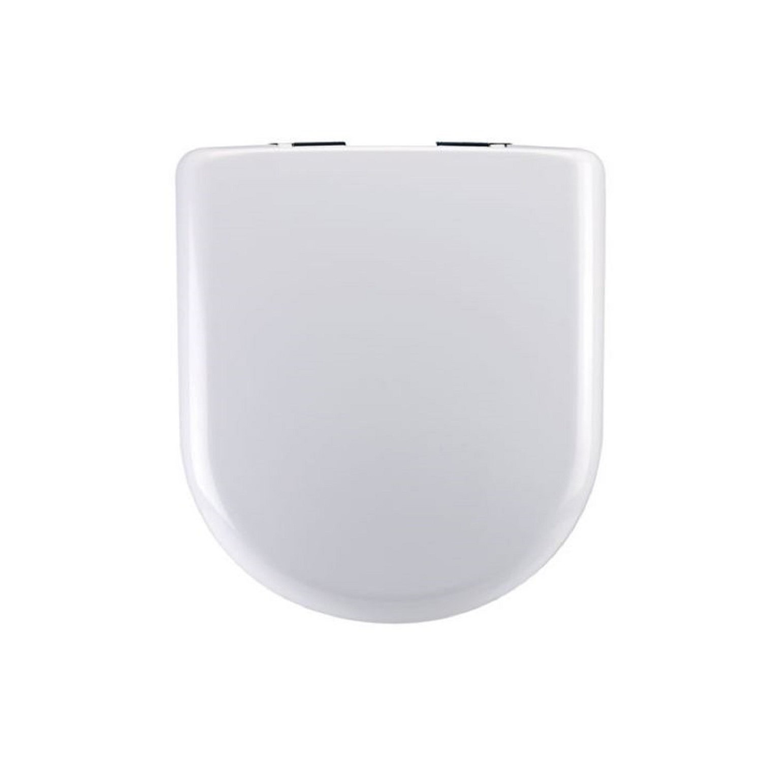 nuie Standard D-Shaped Soft Close Seat - Top Fix