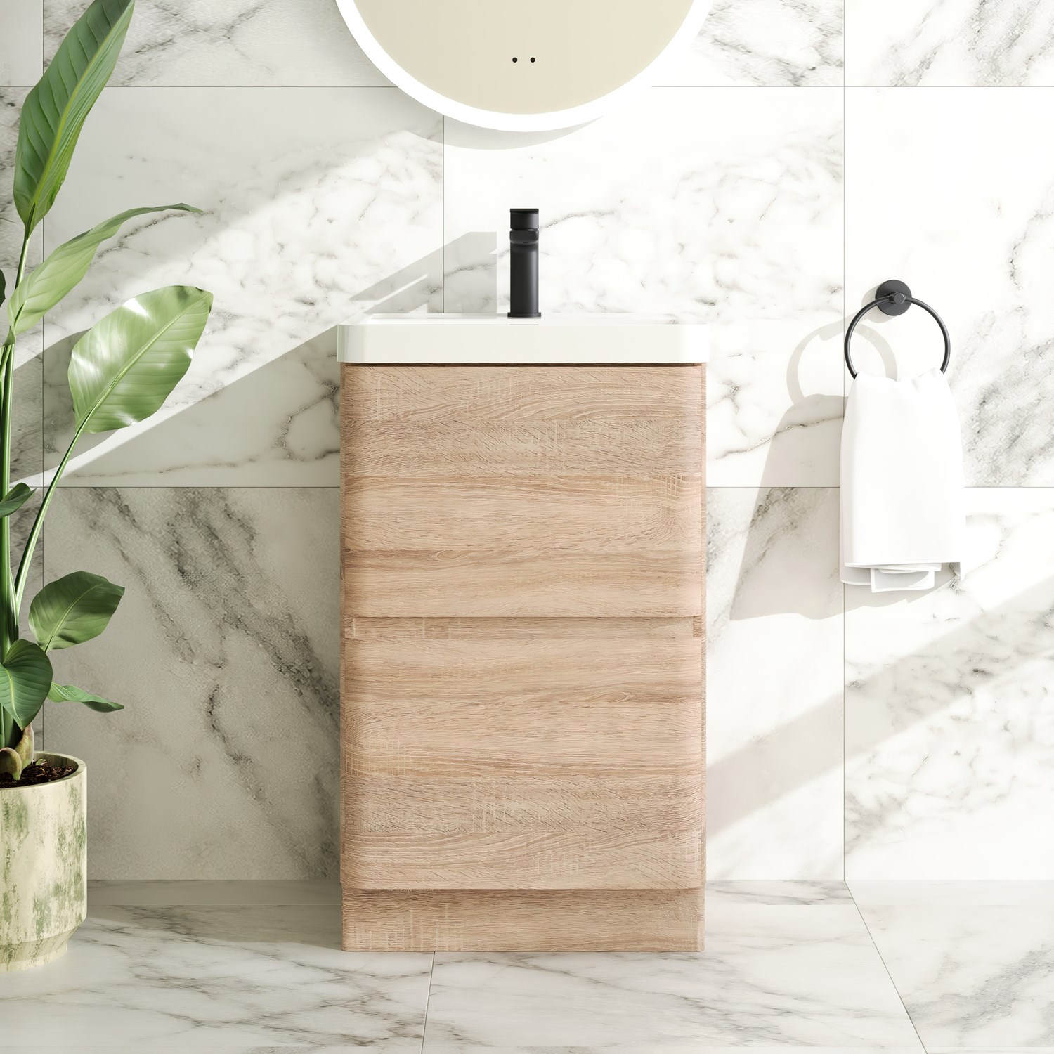 Drench Origin 500mm Floorstanding Vanity Unit & Basin