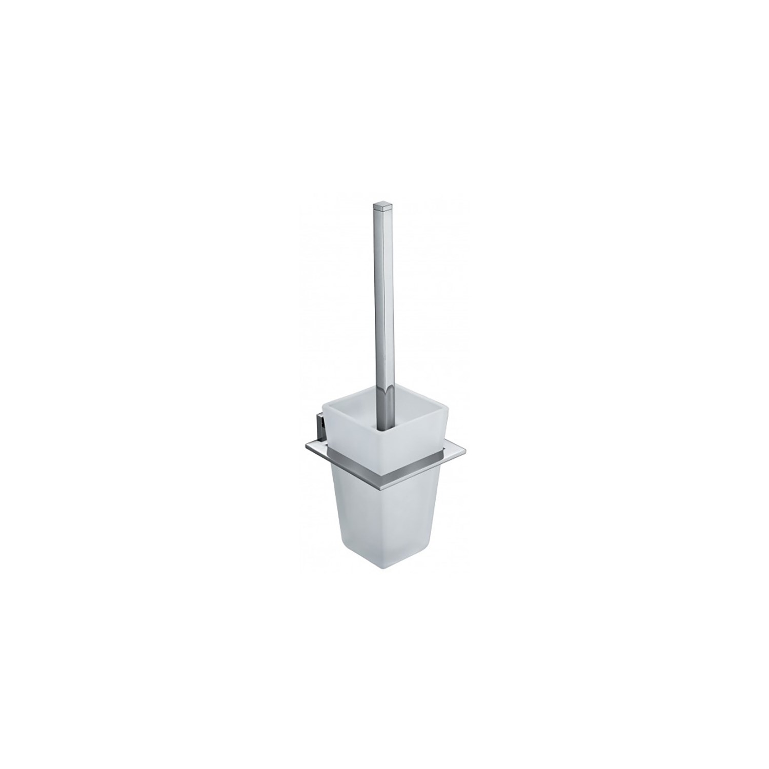 Vado Level Wall Mounted Toilet Brush & Holder