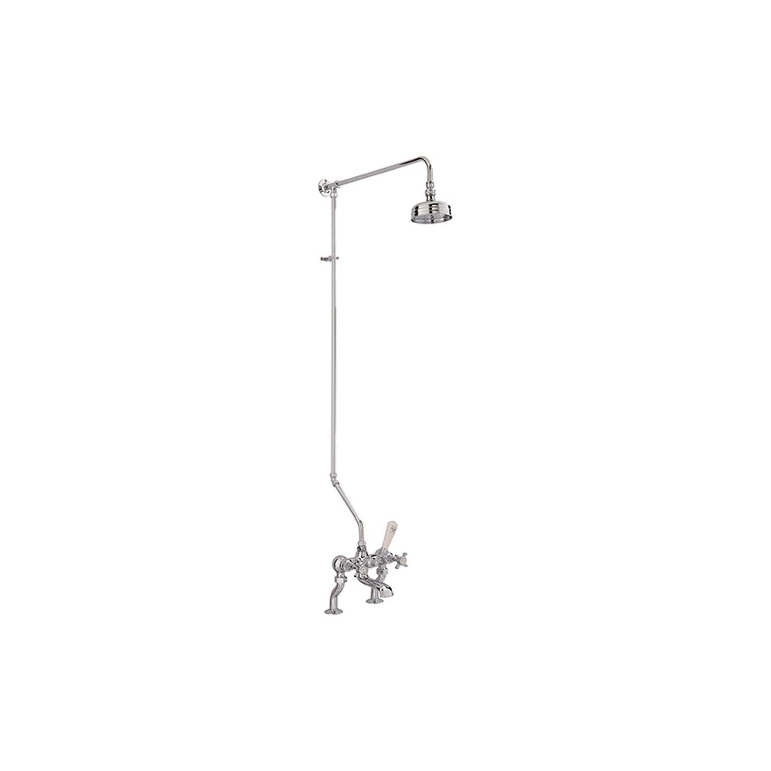 Sagittarius Churchman Bath Shower Mixer With Rigid Riser